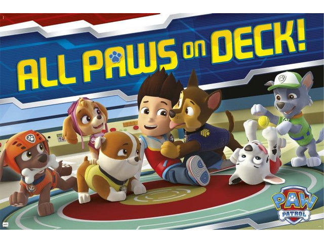 Paw Patrol All Paws Poster (36 x 24)