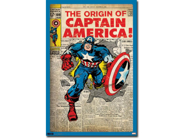 Captain America - The Origin Poster Print (22 x 34)
