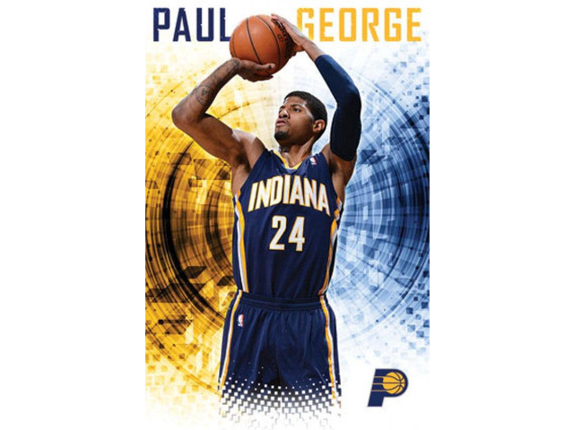 Indiana Pacers - Paul George 2013 Poster Print (24 x 36)