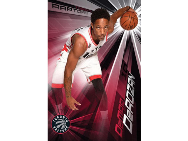 Toronto Raptors - DeMar Derozan 15 Poster Print (22 x 34)