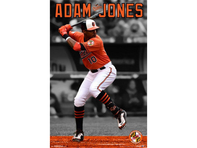 Baltimore Orioles - Adam Jones 2015 Poster Print (22 x 34)
