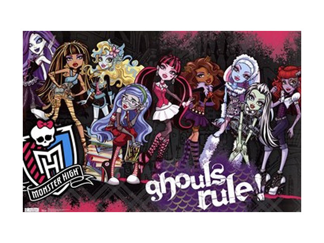 Monster High - Ghouls Rule Poster Print (36 x 24)
