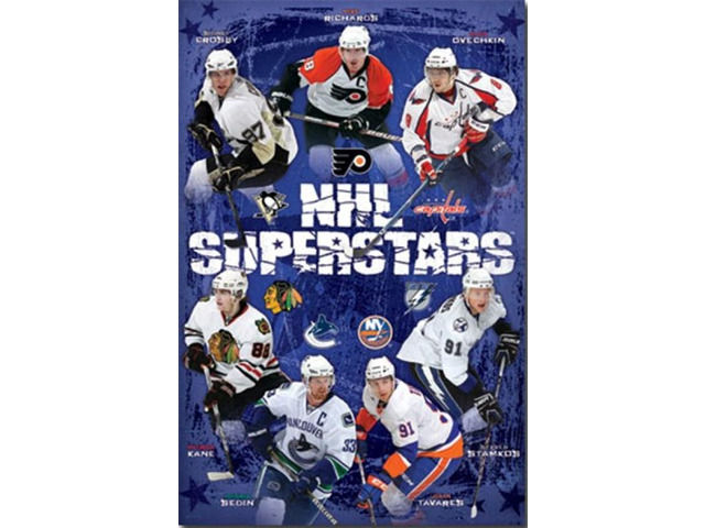 NHL Superstars 2010 Poster Print (24 x 36)