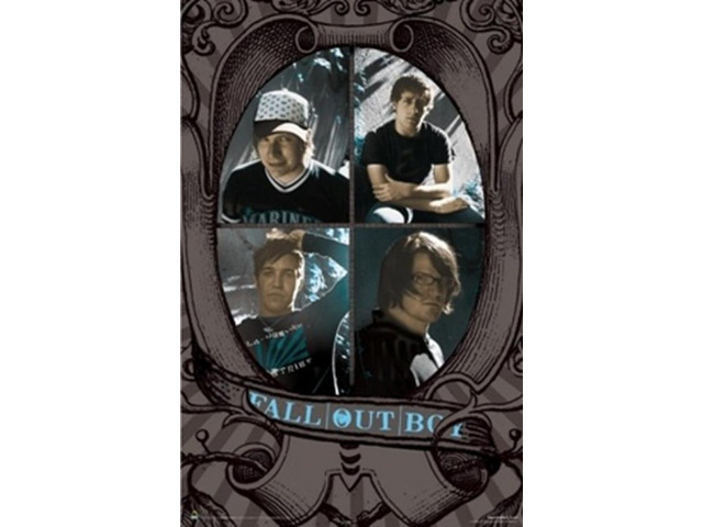 Fall Out Boy - Frame Poster Print (24 x 36)