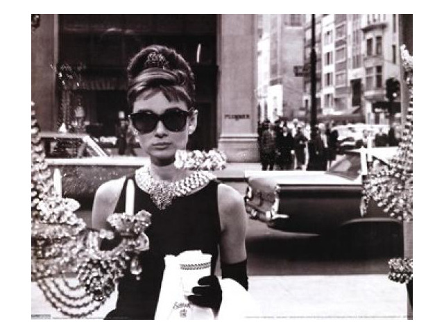 Audrey Hepburn - Window Poster Print (20 x 16)