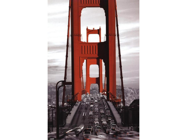 Golden Gate Bridge Poster Print (22 x 34)
