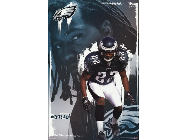 Philadelphia Eagles - Asante Samuel Poster Print (24 x 36)