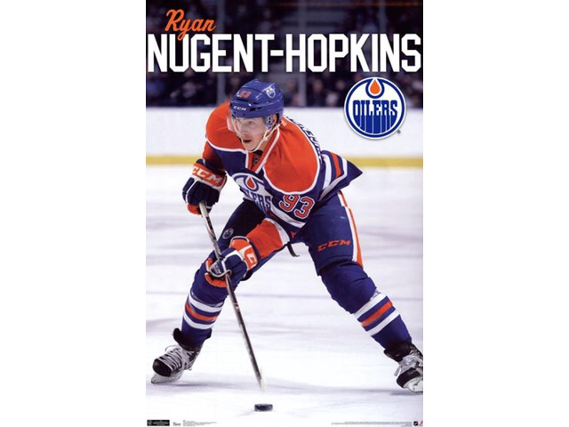 Oilers - N Hopkins 11 Poster Print (22 x 34)