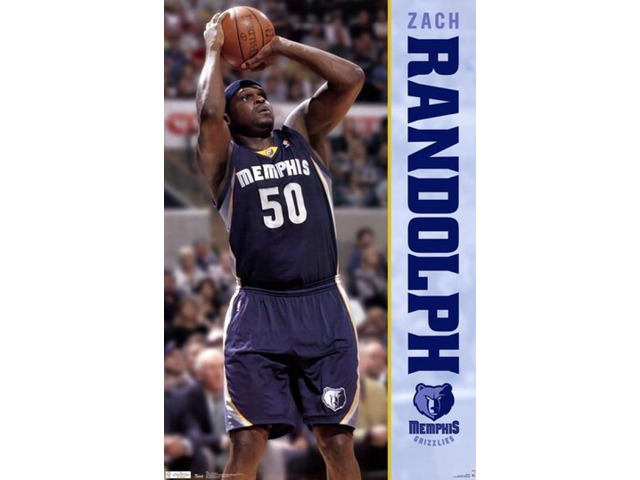 Memphis Grizzlies - Zach Randolph 2011 Poster Print (24 x 36)