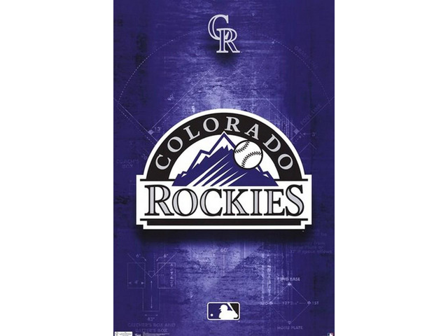 ROCKIES - LOGO 11 Poster Print (22 x 34)