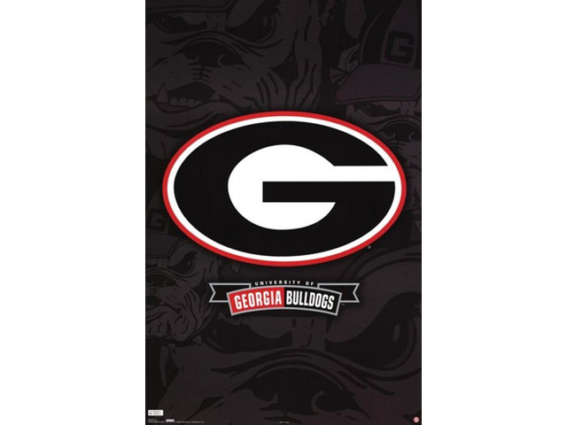 Georgia Bulldogs - Logo Poster Print (24 x 36)
