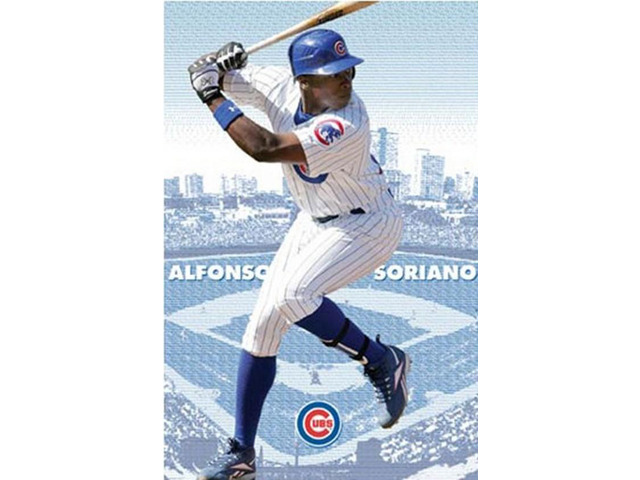 Chicago Cubs - Alfonso Soriano Poster Print (24 x 36)