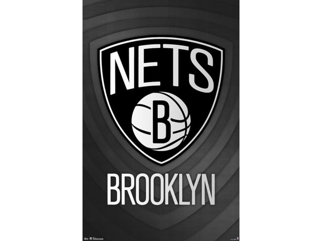 Nets - Logo 12 Poster Print (22 x 34)
