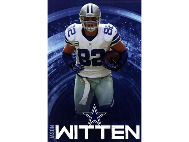 Dallas Cowboys - Jason Witten 2012 Poster Print (24 x 36)