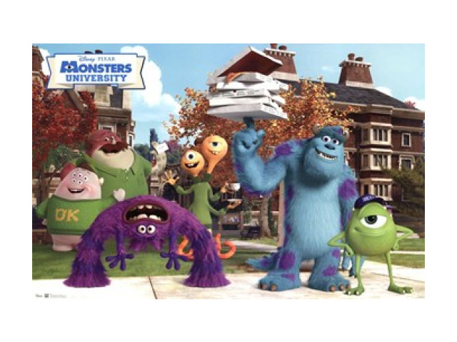 Monsters University - Oozma Kappa Poster Print (36 x 24)