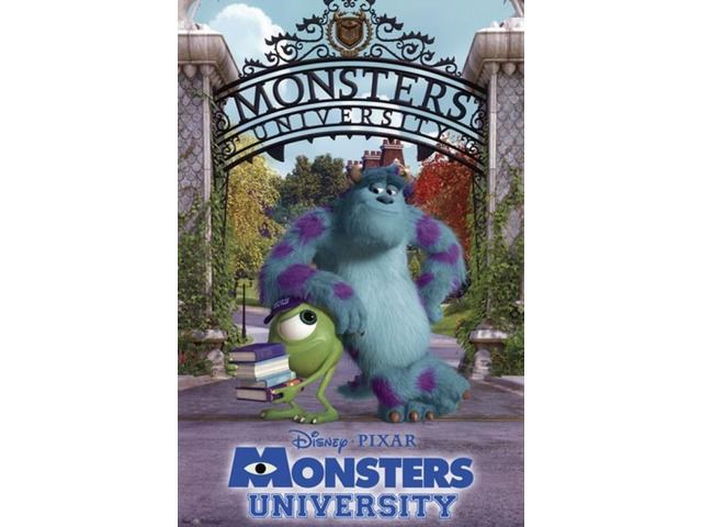 Monsters University - Campus Poster Print (24 x 36)
