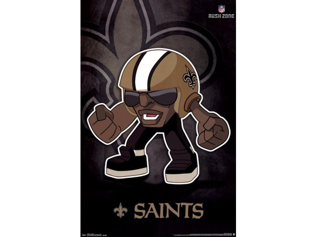 New Orleans Saints - Rusher 13 Poster Print (24 x 36)