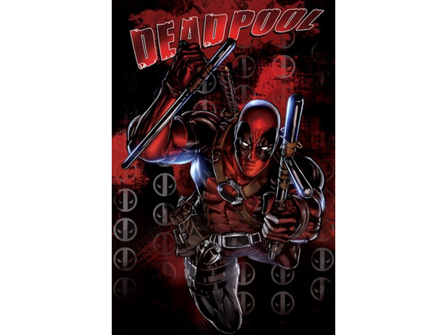 Deadpool - Black Poster Print (24 x 36)