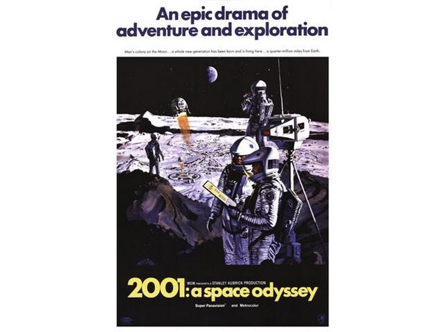 2001 A Space Odyssey Poster Print (24 X 36)