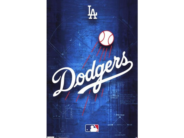 Los Angeles Dodgers - Logo 2011 Poster Print (24 x 36)