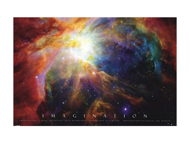 Imagination - Nebula Poster Print (34 x 22)