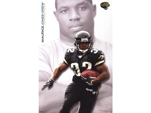 Jackson Jaguars - Maurice Jones-Drew Poster Print (24 x 36)