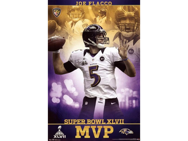 Super Bowl XLVII - MVP Poster Print (24 x 36)