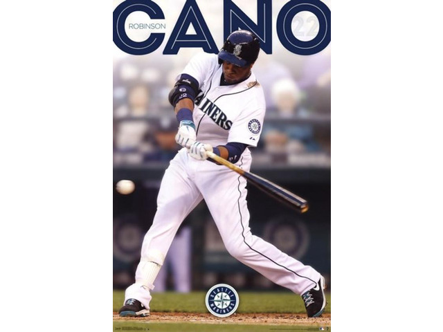 Seattle Mariners - R Cano 14 Poster Print (22 x 34)