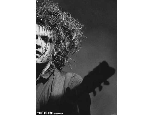 Cure Silhouette Robert Smith Poster (24 x 36)