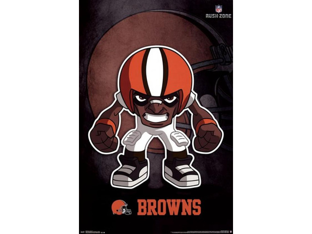 Cleveland Browns - Rusher 13 Poster Print (22 x 34)