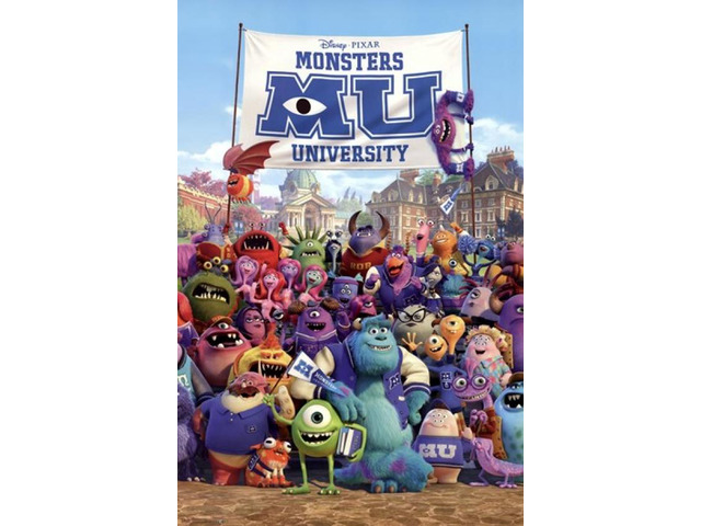 Monsters University - One Sheet Poster Print (22 x 34)