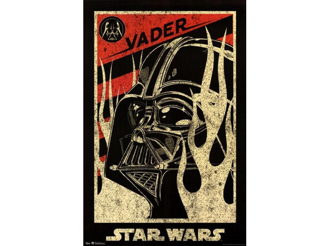 Star Wars - Vader Propaganda Poster Print (22 x 34)