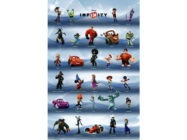 Disney Infinity - Phase 1 Grid Poster Print (22 x 34)