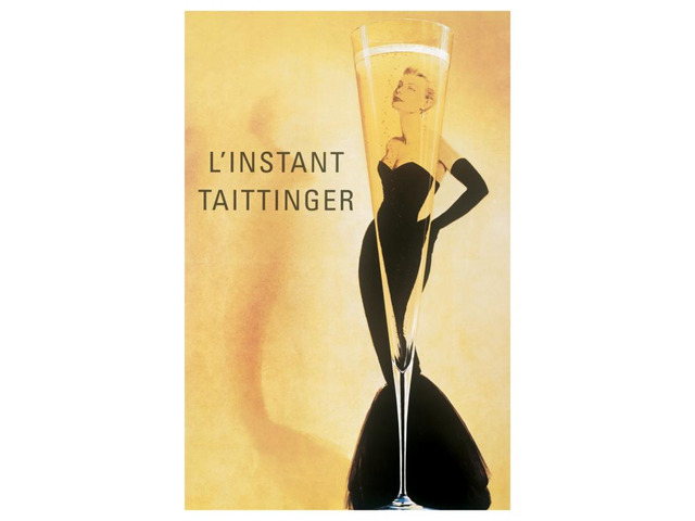 L' Instant Taittinger Poster Print Vintage Poster Print (24 X 36)