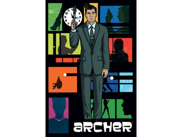 Archer Collage Poster Print (22 x 34)