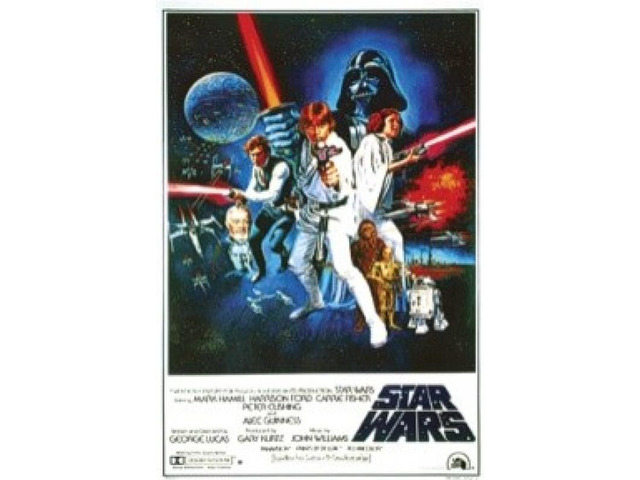 Star Wars Episode 4 New Hope Style C Poster Print (24 x 36)