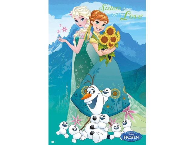 Disney Frozen Forever Poster (24 x 36)