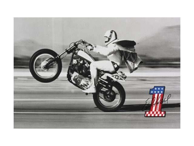 Posterazzi SCO10235 Evel Knievel Poster Print - 24 x 36 in.