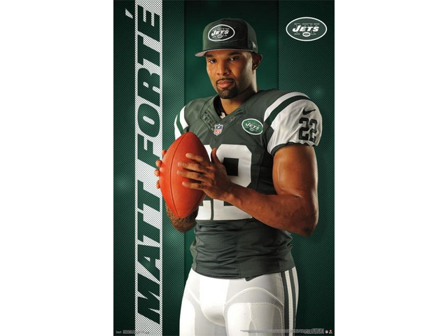 New York Jets – Matt Forte 16 Poster Print (22 x 34)