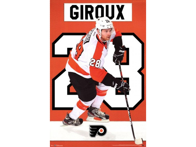Philadelphia Flyers - Claude Giroux 2013 Poster Print (22 x 34)