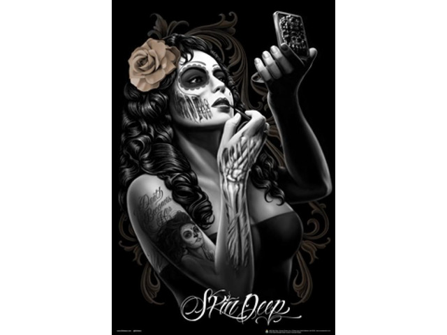 David Gonzales Art - Skin Deep Poster Print (22 x 34)