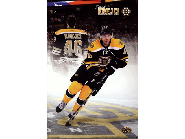 Boston Bruins - David Krejci 2013 Poster Print (22 x 34)