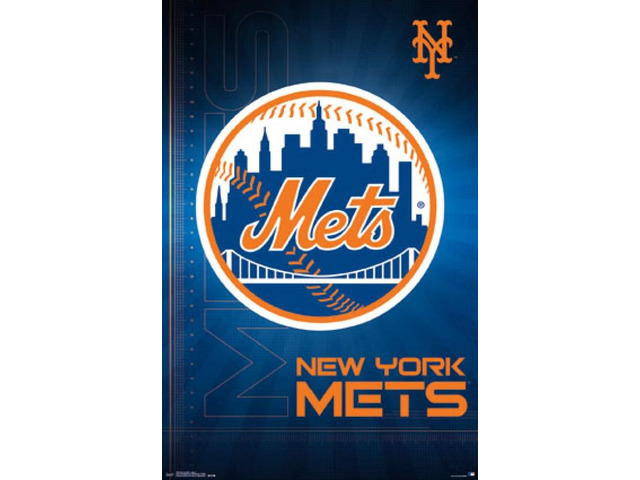 New York Mets – Logo 16 Poster Print (22 x 34)