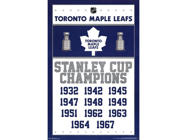 Maple Leafs - Champions 13 Poster Print (22 x 34)
