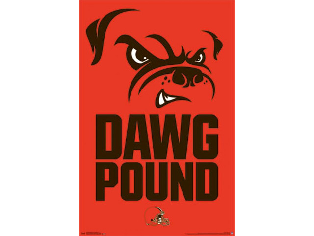 Cleveland Browns - Dawg Pound 2015 Poster Print (22 x 34)