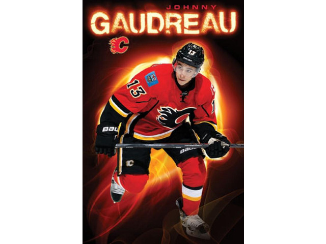 Calgary Flames - J Gaudreau 15 Poster Print (22 x 34)