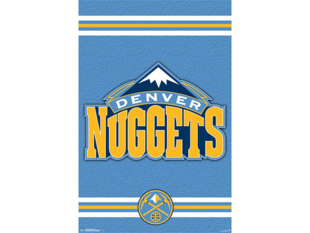 Denver Nuggets - Logo 2014 Poster Print (22 x 34)