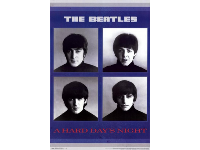 The Beatles - A Hard Day's Night Poster Print (22 x 34)