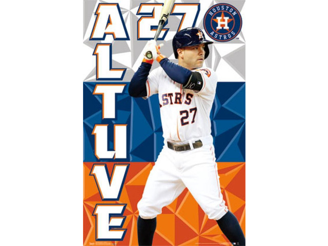 Houston Astros - Jos Altuve 2015 Poster Print (22 x 34)