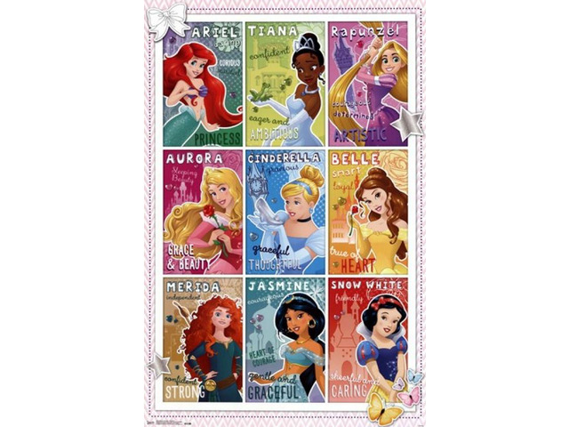 Disney Princess - Grid 2014 Poster Print (24 x 36)